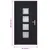 Produktbild 10 för Ytterdörr antracit 98x190 cm PVC