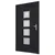 Produktbild 4 för Ytterdörr antracit 98x200 cm PVC