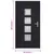 Produktbild 10 för Ytterdörr antracit 98x208 cm PVC