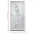 Produktbild 10 för Ytterdörr vit 88x200 cm PVC
