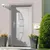 Produktbild för Ytterdörr vit 98x208 cm PVC