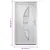 Produktbild 10 för Ytterdörr vit 88x200 cm PVC