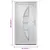 Produktbild 10 för Ytterdörr vit 98x208 cm PVC
