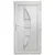 Produktbild 5 för Ytterdörr vit 108x200 cm PVC