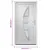Produktbild 10 för Ytterdörr vit 108x208 cm PVC