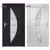Produktbild 6 för Ytterdörr antracit 98x208 cm PVC