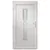 Produktbild 4 för Ytterdörr antracit 98x208 cm PVC