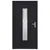 Produktbild 3 för Ytterdörr antracit 98x208 cm PVC