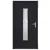 Produktbild 3 för Ytterdörr antracit 108x208 cm PVC