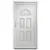 Produktbild 3 för Ytterdörr vit 98x198 cm PVC
