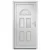 Produktbild 3 för Ytterdörr vit 88x208 cm PVC