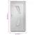 Produktbild 10 för Ytterdörr vit 98x200 cm PVC