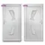 Produktbild 6 för Ytterdörr vit 108x200 cm PVC