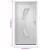 Produktbild 10 för Ytterdörr vit 88x200 cm PVC