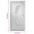 Produktbild 9 för Ytterdörr vit 98x208 cm PVC