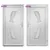 Produktbild 6 för Ytterdörr vit 108x208 cm PVC