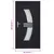 Produktbild 9 för Ytterdörr antracit 88x200 cm PVC
