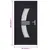 Produktbild 9 för Ytterdörr antracit 98x208 cm PVC