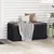 Produktbild 3 för Dynbox med sittdyna antracit 350 l PP
