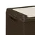 Produktbild 9 för Dnybox med sittdyna brun 350 l PP