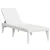 Produktbild 2 för Solsäng vit 186x60x29 cm PP