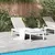 Produktbild 3 för Solsäng vit 186x60x29 cm PP