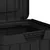 Produktbild 8 för Soptunna för utomhusbruk antracit 38x38x65 cm PP