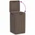 Produktbild 7 för Soptunna för utomhusbruk brun 38x38x65 cm PP