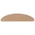 Produktbild 4 för Trappstegsmattor självhäftande 10 st beige 56x17x3 cm
