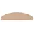 Produktbild 4 för Trappstegsmattor självhäftande 10 st beige 65x22,5x3,5 cm