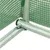 Produktbild 11 för Växthus med stålram grön 24 m² 12x2x2 m