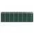 Produktbild 6 för Trädgårdsskjul grön 191x640x198 cm galvaniserat stål