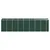 Produktbild 6 för Trädgårdsskjul grön 191x725x198 cm galvaniserat stål