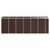 Produktbild 6 för Trädgårdsskjul brun 191x555x198 cm galvaniserat stål