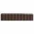 Produktbild 6 för Trädgårdsskjul brun 191x895x198 cm galvaniserat stål