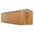 Produktbild 2 för Trädgårdsskjul ljusbrun 191x725x198 cm galvaniserat stål