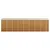 Produktbild 6 för Trädgårdsskjul ljusbrun 191x725x198 cm galvaniserat stål