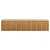 Produktbild 6 för Trädgårdsskjul ljusbrun 191x810x198 cm galvaniserat stål
