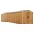 Produktbild 2 för Trädgårdsskjul ljusbrun 191x895x198 cm galvaniserat stål