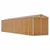 Produktbild 7 för Trädgårdsskjul ljusbrun 191x895x198 cm galvaniserat stål