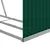 Produktbild 7 för Vedställ grön 120x45x100 cm galvaniserat stål