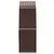 Produktbild 5 för Vedställ brun 120x45x140 cm galvaniserat stål