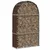 Produktbild 3 för Vedställ brun 120x45x210 cm galvaniserat stål