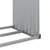 Produktbild 8 för Vedställ ljusbrun 120x45x140 cm galvaniserat stål