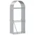 Produktbild 6 för Vedställ silver 80x45x190 cm galvaniserat stål
