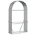 Produktbild 2 för Vedställ silver 120x45x210 cm galvaniserat stål
