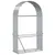 Produktbild 6 för Vedställ silver 120x45x210 cm galvaniserat stål