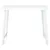 Produktbild 3 för Campingbord vit 79x56x64 cm PP träutseende