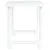 Produktbild 4 för Campingbord vit 79x56x64 cm PP träutseende