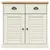 Produktbild 11 för Högskåp VIGO vit 78x40x175 cm massiv furu